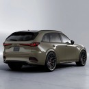 2024 Mazda CX-70 rendering by kelsonik