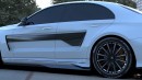 2024 Mercedes-AMG E 63 widebody rendering by Evrim Ozgun