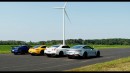 Mercedes-AMG GT 63 vs Nissan GT-R vs AMG GT S vs Camaro ZL1 Drag Race
