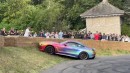 2024 Mercedes-AMG GT crashes at 2023 Goodwood Festival of Speed
