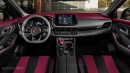 2024 Nissan Rogue Nismo turbo V6 rendering by AutoYa