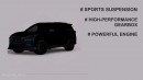 2024 Nissan Rogue Nismo turbo V6 rendering by AutoYa