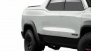2024 RAM 1500 EV pickup truck rendering by SRK Designs