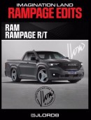 2025 Ram Rampage R/T Ute rendering by jlord8