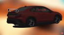 2024 Subaru WRX TR rendering by Halo oto