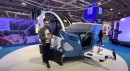 The Swift Basecamp Evo concept on display at NEC 2023