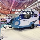 The Swift Basecamp Evo concept on display at NEC 2023