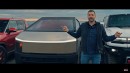 Tesla Cybertruck vs Rivian R1T vs GMC Hummer EV