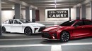 2024 Toyota Camry IX CGI cockpit by AutoYa Interior