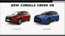 2024 Toyota Corolla Cross GR rendering by Digimods DESIGN