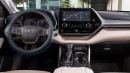 Toyota Grand Highlander rendering by AutoYa Interior