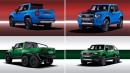 2024 Toyota Land Cruiser 4x4 & 6x6 pickup truck
