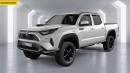 2024 Toyota Tacoma TRD Pro rendering by Digimods DESIGN