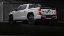 2024 Toyota Tacoma TRD Pro JBL Flex teaser and rendering by Halo oto