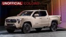 2024 Toyota Tacoma CGI new generation color palette by AutoYa