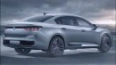2024 Volkswagen Passat sedan rendering by Next-Gen Car
