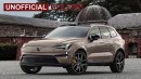 2024 Volvo EX60 CGI new EV generation by AutoYa