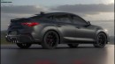 2025 Acura Integra Hybrid rendering by Digimods DESIGN