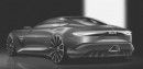 Mercedes-AMG SLS CGI revival sketch by tedoradze.giorgi
