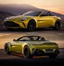 2025 Aston Martin Vantage Roadster - Rendering