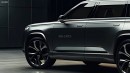 2025 Audi Q9 rendering by Q Cars