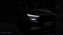 2025 Audi Q9 rendering by AutoYa