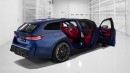 2025 BMW M5 Touring rendering by AutoYa INTERIOR