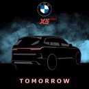 2025 BMW X5 vs Mercedes-Benz GLE rendering by tedoradze.giorgi