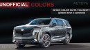 2025 Cadillac Escalade rendering by AutoYa Interior