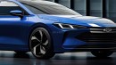 2025 Chevrolet Impala & Prizm renderings by Q Cars