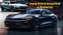 2025 Chevrolet Impala revival rendering by Q Cars & PoloTo