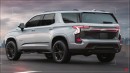 2025 Chevrolet Tahoe rendering by Real Automotive