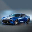 2025 Chevy Camaro RSe CGI new generation by KDesign AG