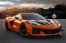 2025 Chevy Corvette ZR1 rendering by Peter Chilelli