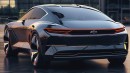 2025 Chevrolet Malibu sedan & Coupe rendering by Q Cars