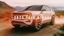 2025 Ford Bronco facelift speculative rendering by Next-Gen Car