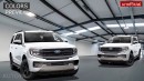 2025 Ford Expedition rendering by AutoYa Interior