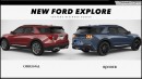 2025 Ford Explorer GT rendering by Digimods DESIGN