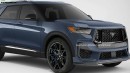 2025 Ford Explorer GT rendering by Digimods DESIGN