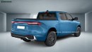 2025 Ford Ranchero PHEV CGI reinvention by Digimods DESIGN
