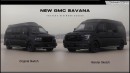 2025 GMC Savana EV rendering by Digimods DESIGN