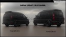 2025 GMC Savana EV rendering by Digimods DESIGN