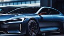 2025 Honda Accord EV rendering by Q Cars