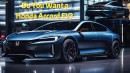 2025 Honda Accord EV rendering by Q Cars