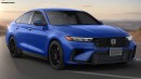 2025 Honda Accord Type R rendering by Digimods DESIGN