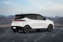 2025 Hyundai Ioniq 1 City EV rendering by KDesign AG