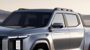 2025 Hyundai Pickup Truck Concept rendering by SRK Designs