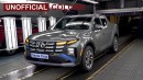 2025 Hyundai Santa Cruz rendering by AutoYa