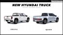 2025 Hyundai Santa Fe Truck rendering by Digimods DESIGN