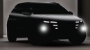 2025 Hyundai Tucson facelift rendering by Halo oto